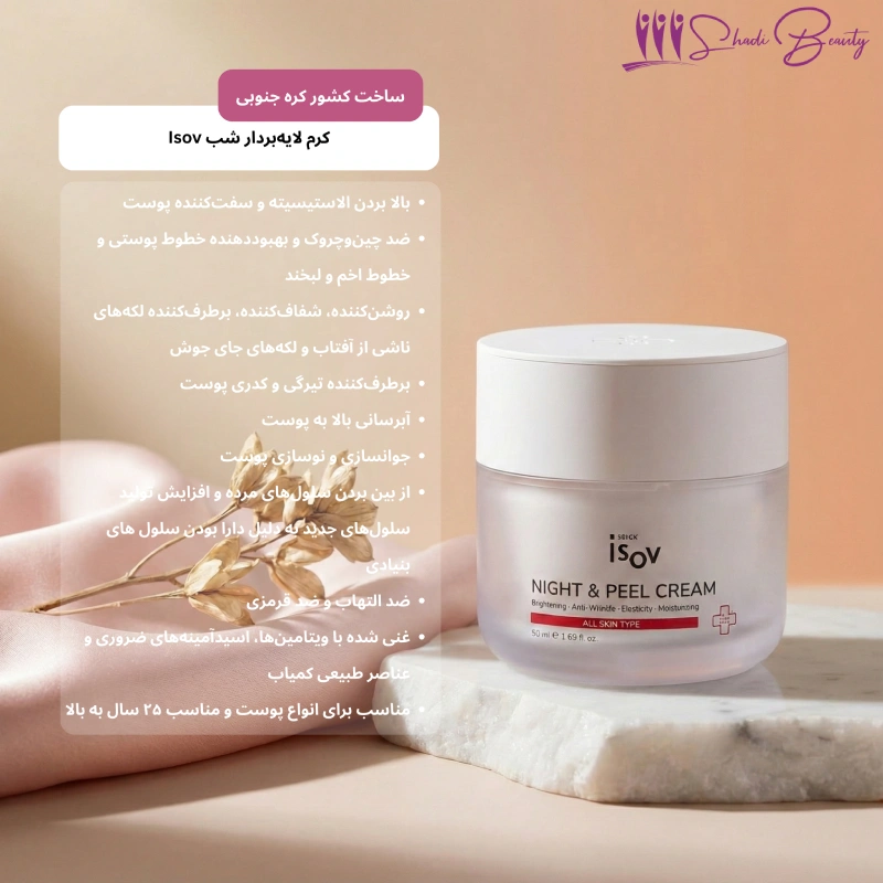 کرم لایه بردار شب آیزو