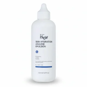 امولسیون آبرسان قوی و ضد خشکی پوست های بسیار کم آب آیزو Skin Hydration Azulene Emulsion Isov 150ml