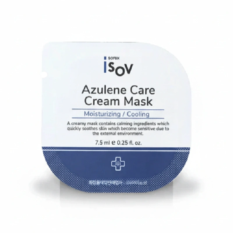 ماسک کرمی آبرسان پوست های خیلی خشک و رزاسه دار و مناسب درمان لک و کدری آیزو ۷.۵ml Isov Azulene Care Cream Mask - بر اساس مشکل پوستی