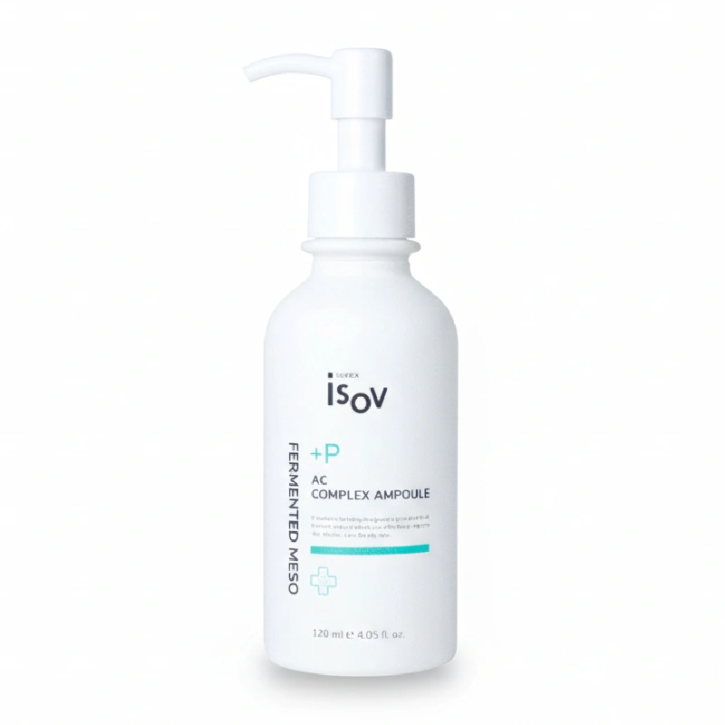 سرم تخمیر شده بسیار قوی پوست های مستعد جوش آیزو Isov Fermented Meso +P AC Complex Ampoule 120ml