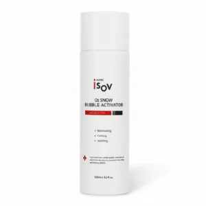 فوم شوینده اکسیژن تراپی و لایه برداری ضد لک و روشن کننده اسنو بابل آیزو Isov O2 Snow Bubble Activator 150ml