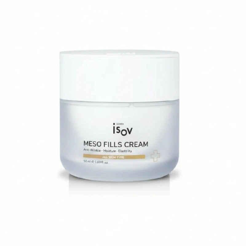 کرم بوتاکس مزو فیلز مرطوب کننده و ضد چین و چروک و خطوط پوستی قوی آیزو Isov Sorex Meso Fills Cream 50ml