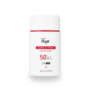 کرم ضد آفتاب و ضد چین و چروک آیزو UV Block-SPF 50 Isov 50ml