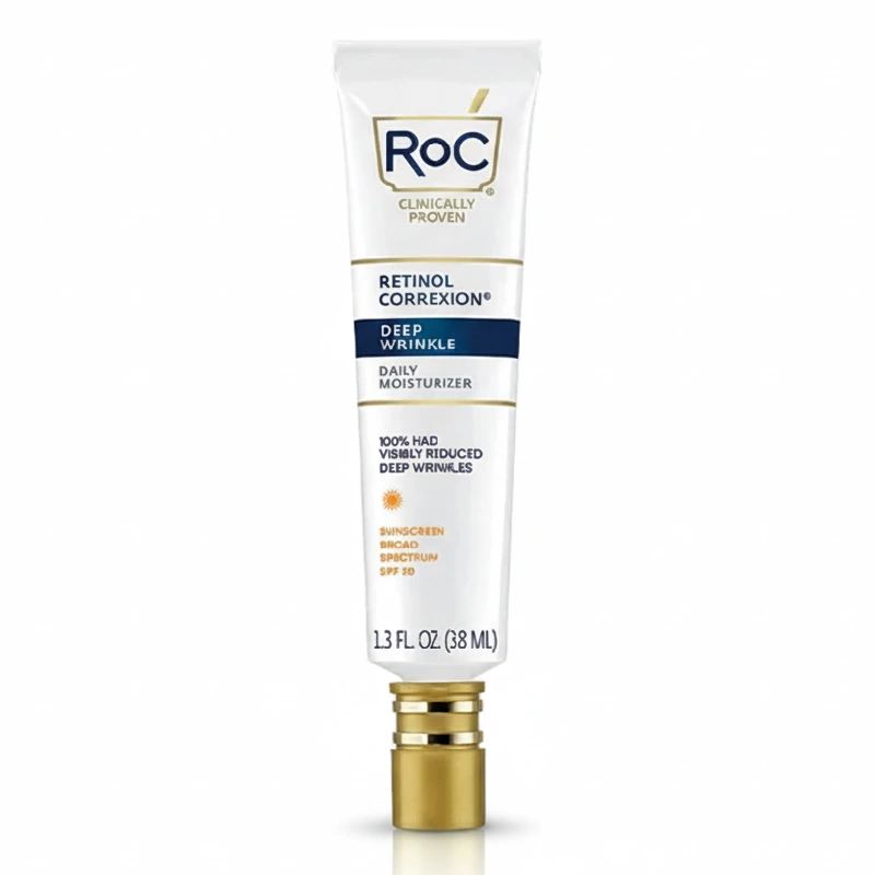کرم روز ضد چروک و آبرسان راک با درمان چروک در ۱۲ هفته Roc Retinol Daily Moisturizer SPF۳۰ ۳۸ml - مرطوبکننده