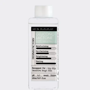 تونر صورت درما فکتوری حاوی گلوکونولاکتون و عصاره سیب Derma Factory Gluconolactone 10% Treatment 150ml