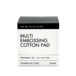 پد پنبه‌ای چند منظوره درما فکتوری (بسته ۱۰۰ عددی) Derma Factory EDLP Multi Embossing Cotton Pad