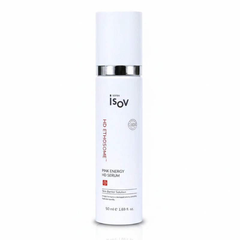 سرم انرژی بخش و روشن کننده پوست آیزو Pink Energy HD Serum Isov ۵۰ml - مراقبت از پوست