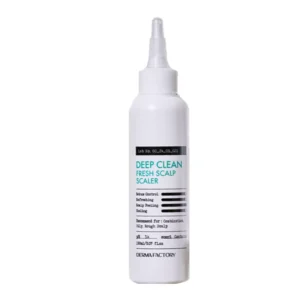 پاک‌ کننده عمیق و شاداب‌ کننده پوست سر درما فکتوری Derma Factory Deep Clean Fresh Scalp Scaler 150ml