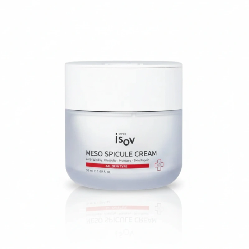 کرم جوانساز، روشن کننده و ضد چروک پوست مزو اسپیکول آیزو Isov Meso Spicule Cream ۵۰ml - بر اساس نوع پوست
