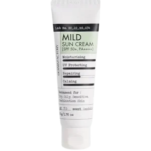 Derma Factory Mild Sun Cream 50gr کرم ضد آفتاب درمافکتوری مناسب انوع پوست