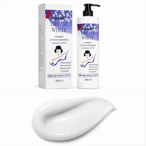 لوسیون روشن‌کننده بدن کوجی سان مدل Dream White با SPF50 حجم ۶۰۰ میلی‌لیتر | Kojie San Dream White Body Lotion