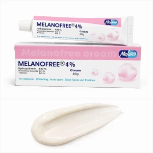 کرم ضد لک و درمان ملاسما ملانوفری ملانو فارما ۴٪ وزن ۳۰ گرم | Melanofree Cream 4%