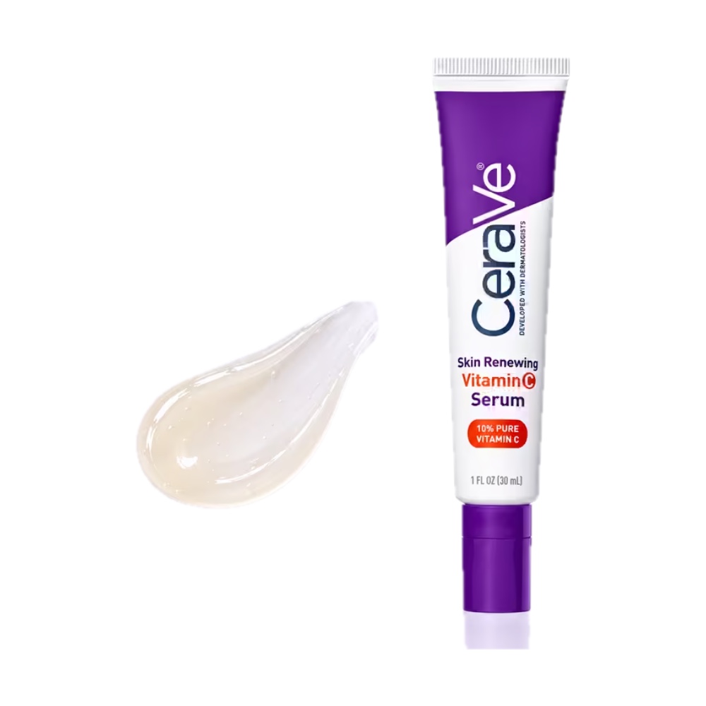 سرم ویتامین C سراوی ۱۰٪ مدل اسکین رینیوئینگ حجم ۳۰ میلیلیتر | CeraVe Skin Renewing Vitamin C Serum 10%