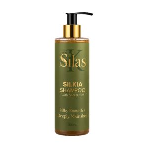 شامپو سیلکیا سیلاس K حاوی شی باتر Silas K Silkia Shampoo With Shea Butter 500ml