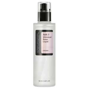 محلول لایه‌بردار ضد جوش سرسفید کوسرکس مدل AHA 7 Whitehead Power Liquid  100ml