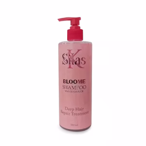 شامپو آبرسان و ضد خشکی روغن جوجوبا بلوم سایلاس کی Silas K Bloome Shampoo حجم 500ml