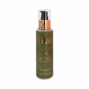 سرم مو ضد وز و ترمیم‌کننده شی باتر سیلکیا سایلاس کی Silas K Silkia Hair Serum حجم 100ml