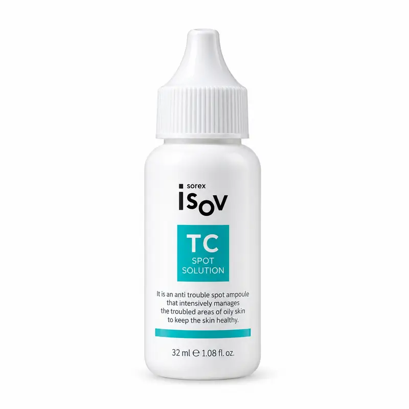 سالیسیلیک اسید برای منافذ باز و جای جوش؛ بررسی سرم ISOV T.C Spot Solution