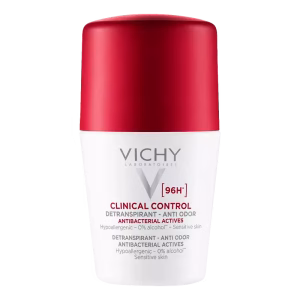 رول ضد تعریق و دئودورانت کلینیکال کنترل ۹۶ ساعته ویشی Vichy Clinical Control حجم 50ml