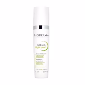 سرم لایه‌بردار شب ضد جوش و صاف‌کننده سبیوم نایت پیل بایودرما Bioderma Sebium Night Peel حجم 40ml